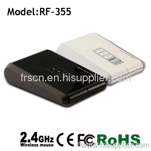 Rf-355 Wireless Mini Flat Optical Usb Mouse